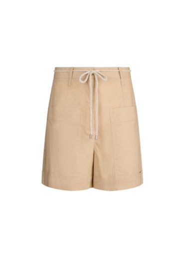 LIU JO WHITE Chic Mini Bermudas for Women