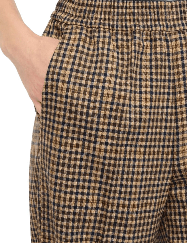 LIU JO WHITE High-Waisted Flare Leg Trousers for Women - FW25