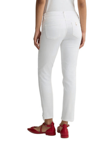 LIU JO WHITE Stylish Women's Trousers for Spring/Summer 2025