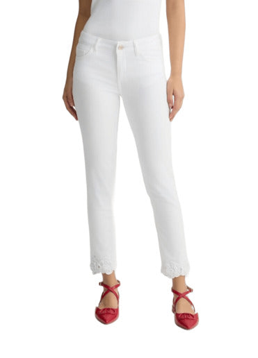 LIU JO WHITE Stylish Women's Trousers for Spring/Summer 2025