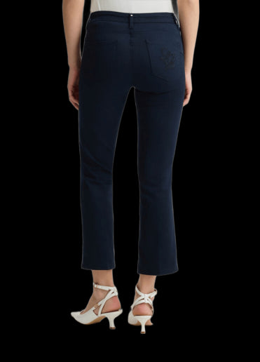 LIU JO WHITE Comfortable Women's Trousers for Spring Summer 25