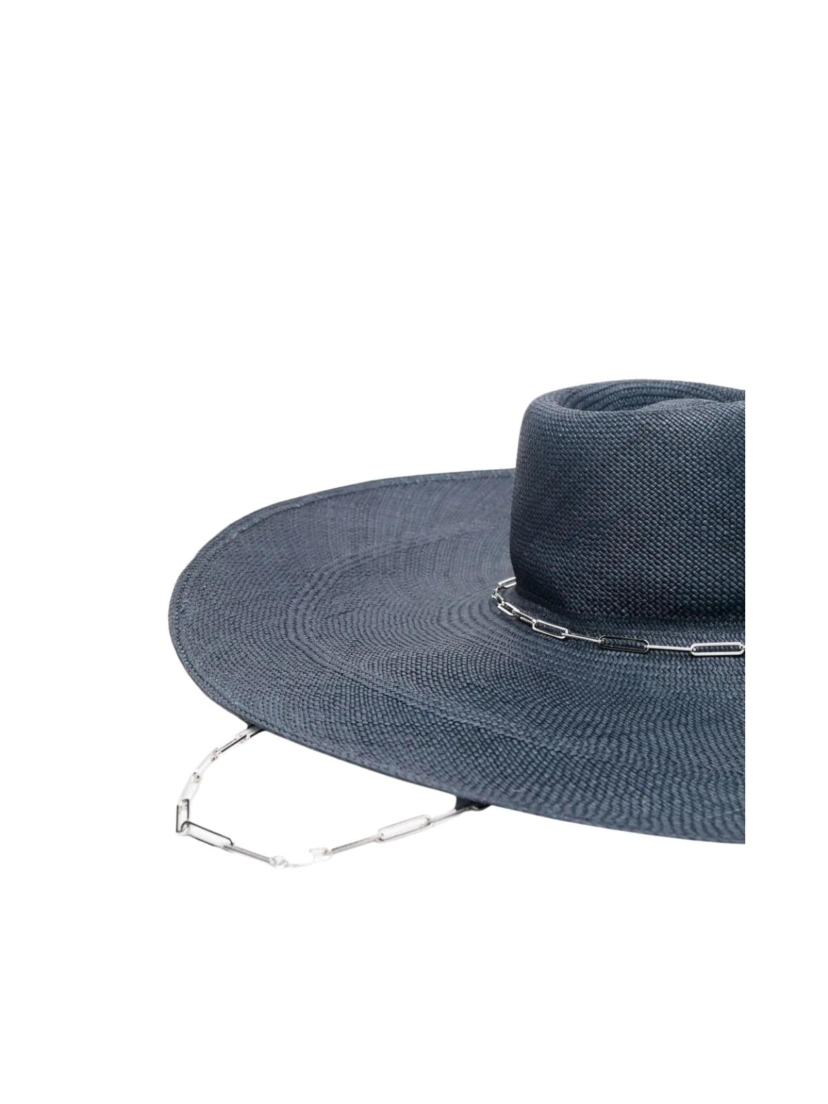 VAN PALMA Livy XL Mini Hat with Silver Chain