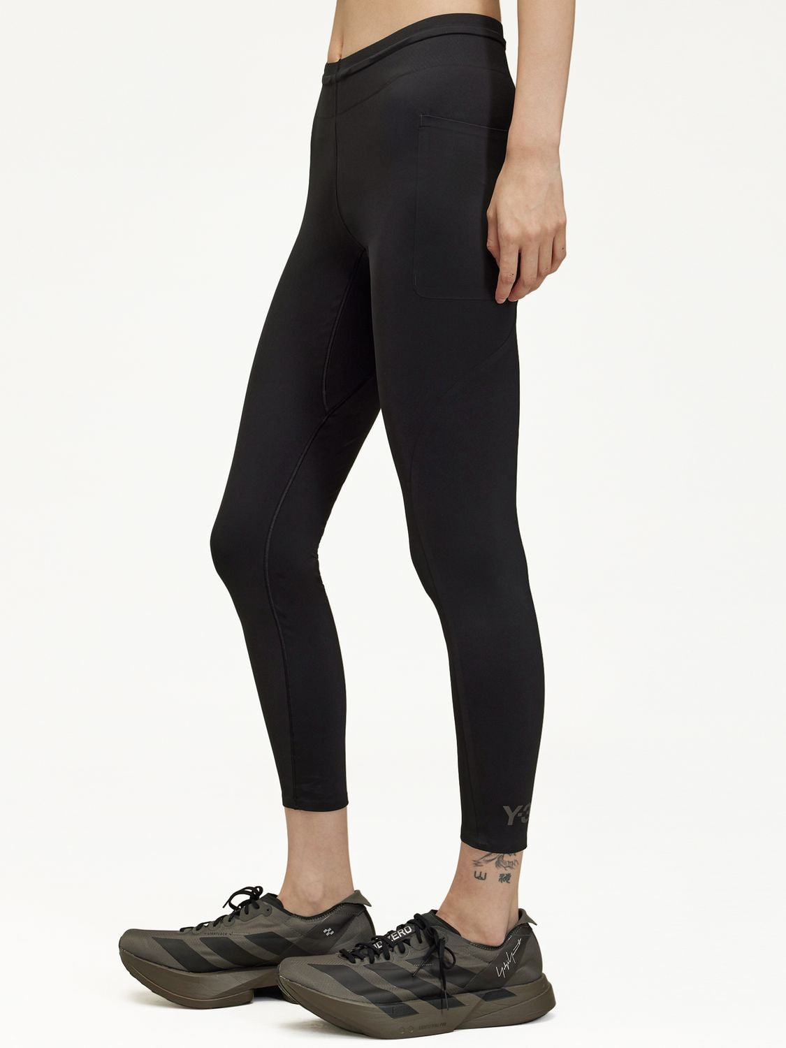 Y-3 High-Waisted Running Leggings - Size S