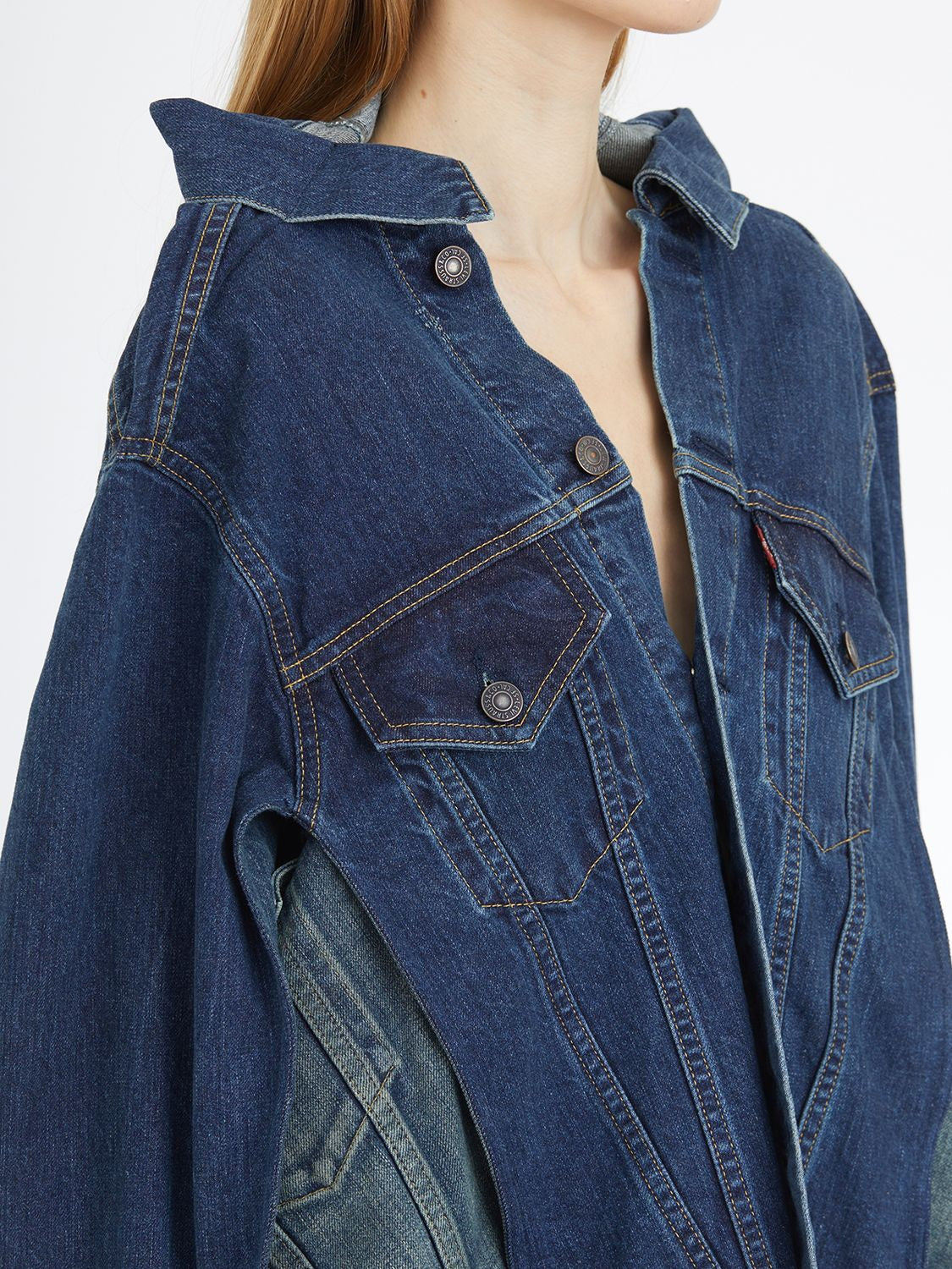 JUNYA WATANABE Oversized Denim Jacket - Short Fit for Women
