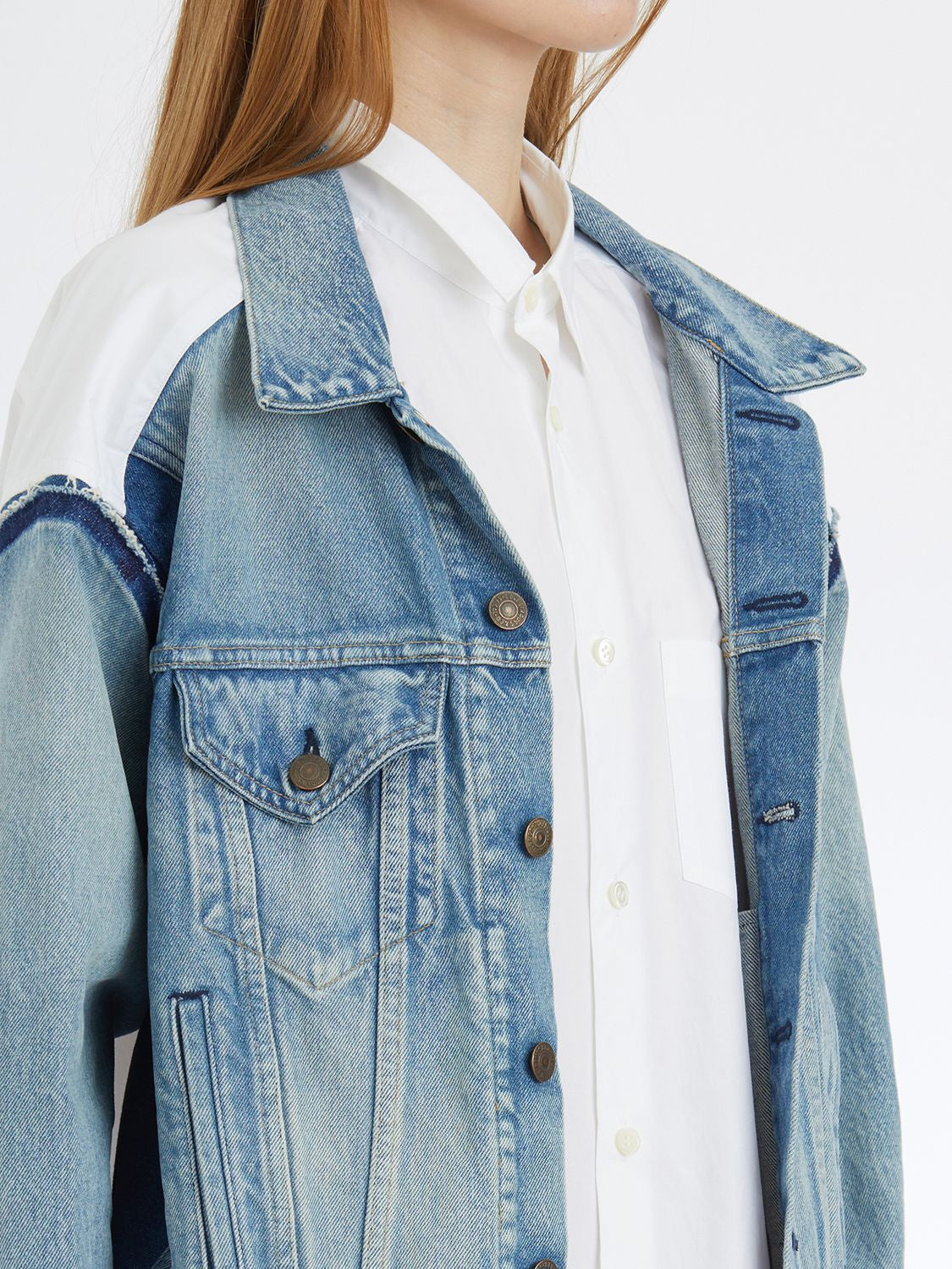 JUNYA WATANABE Women's Denim Shirt Jacket (Size S)