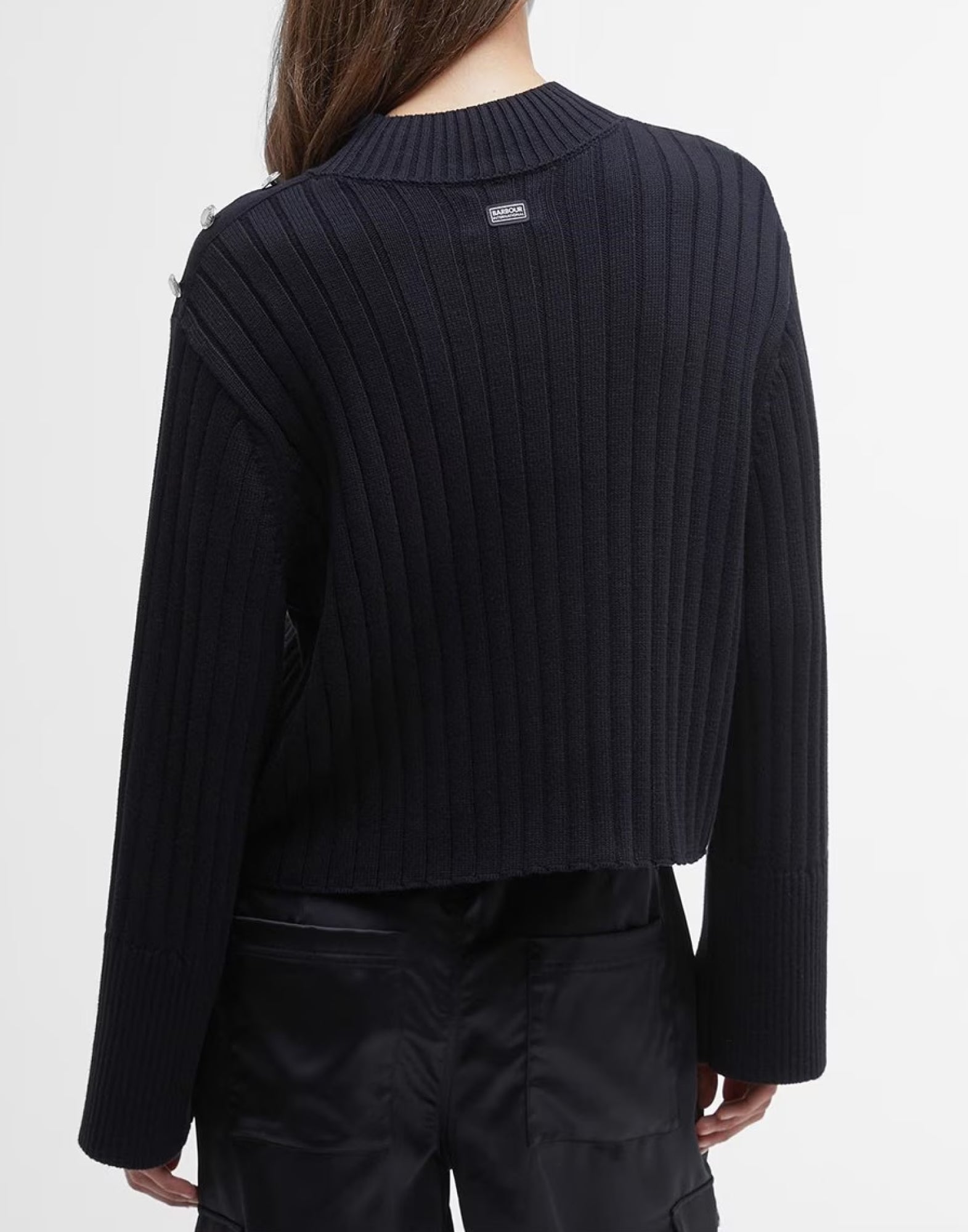 BARBOUR Delia Long Sleeve Knit Sweater for Women