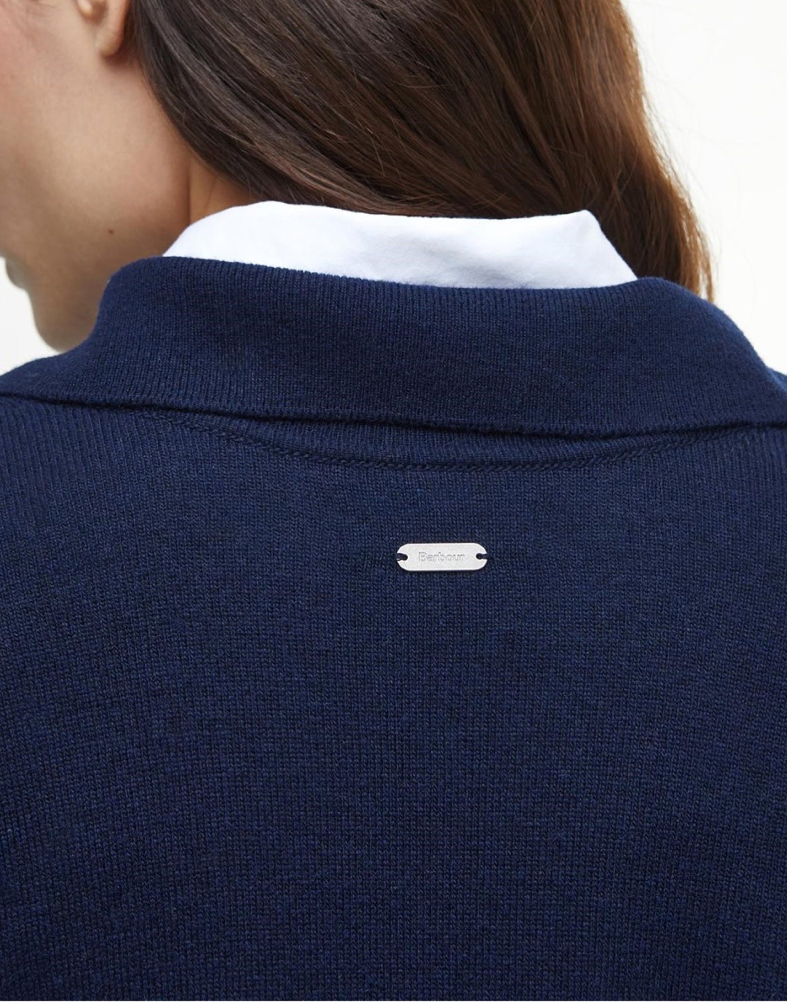 BARBOUR Fearne Knit V-Neck Sweater for Women