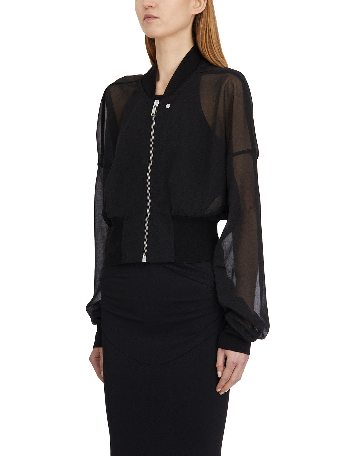 RICKOWENSLILIES Flight Jacket for Women - SS25 Edition