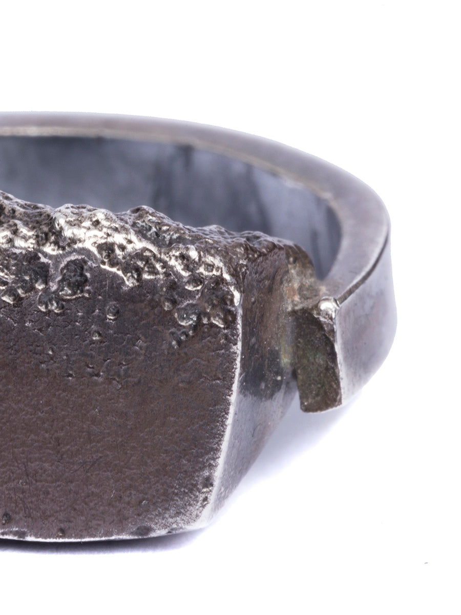 LEON LOUIS Stylish Men's Silver Ring - Sizes S, M, L