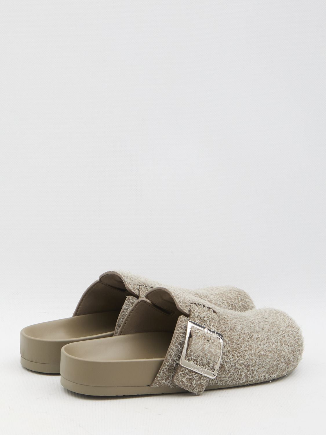 LOEWE Ergonomic Buckle Clogs - 2.5cm Heel