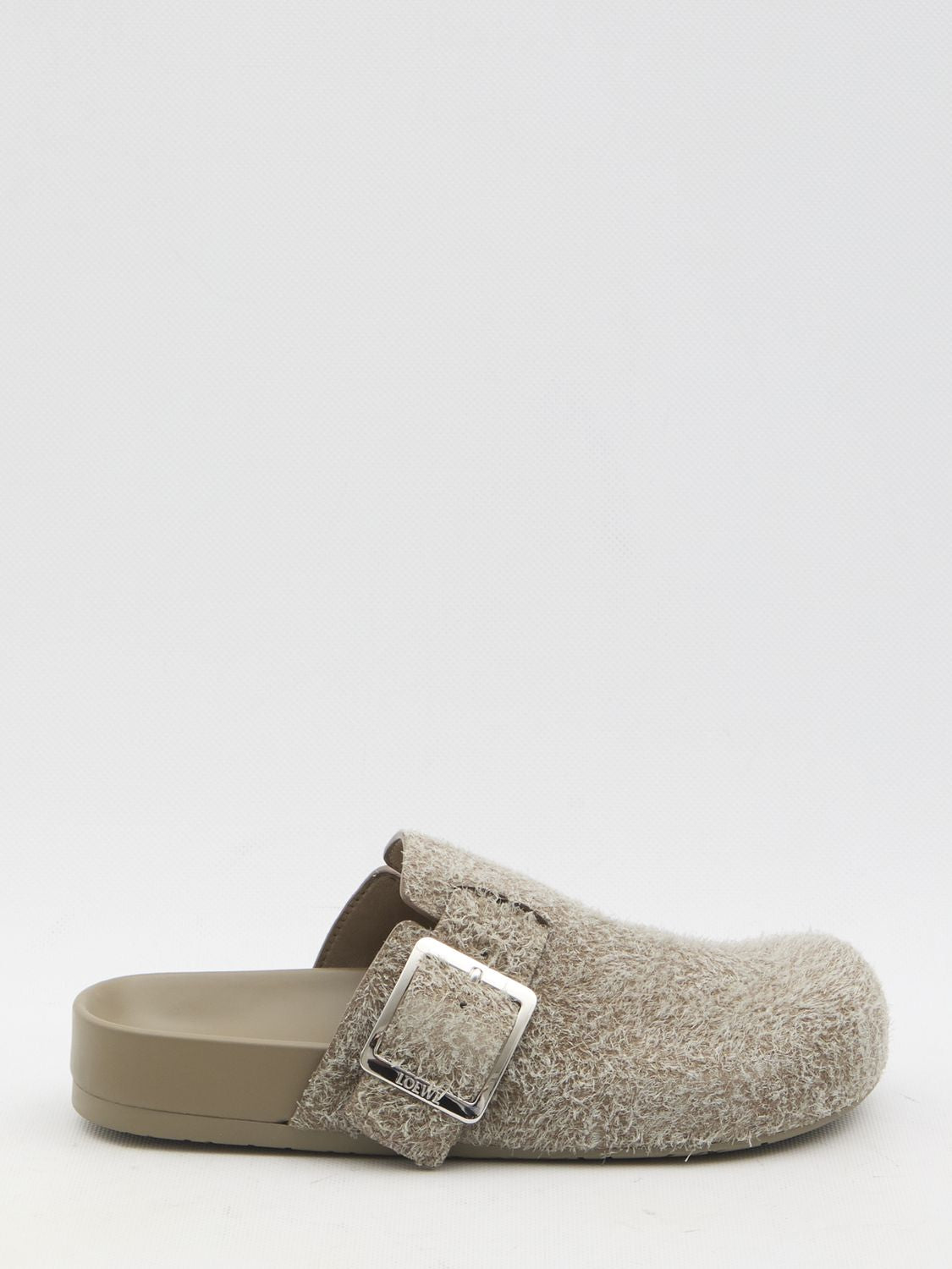 LOEWE Ergonomic Buckle Clogs - 2.5cm Heel