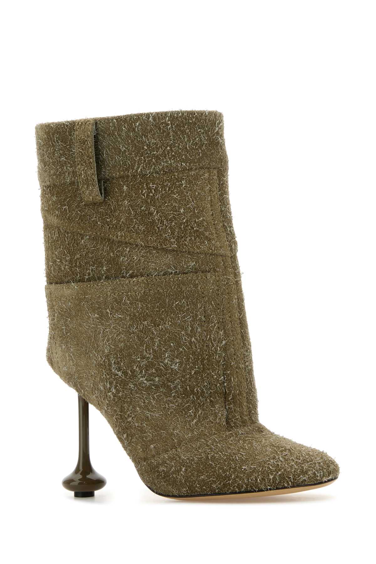 LOEWE Mini Suede Toy Panta Ankle Boots