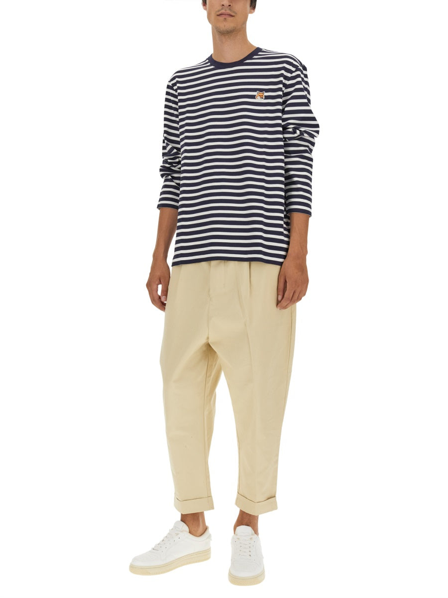 MAISON KITSUNÉ Head Fox T-Shirt - Size L