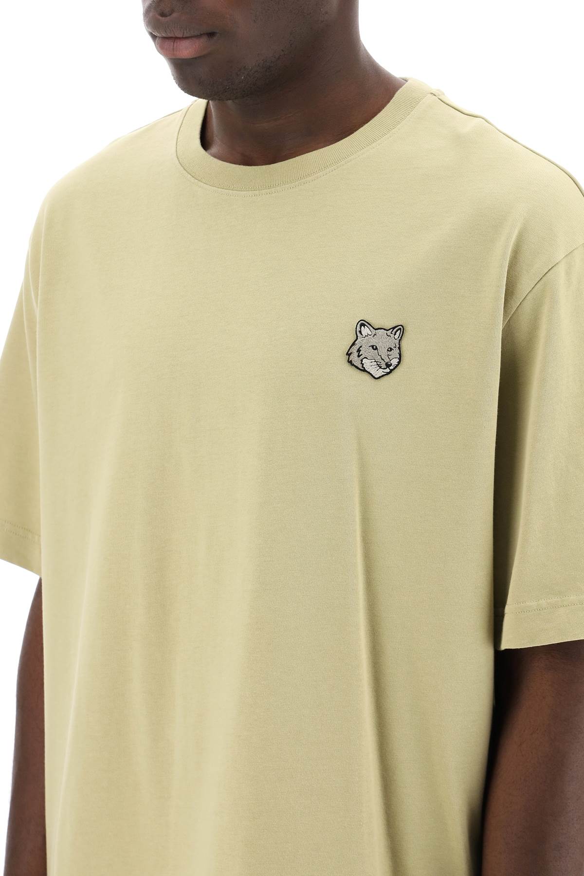 MAISON KITSUNÉ Fox Head Mini T-Shirt - Size L