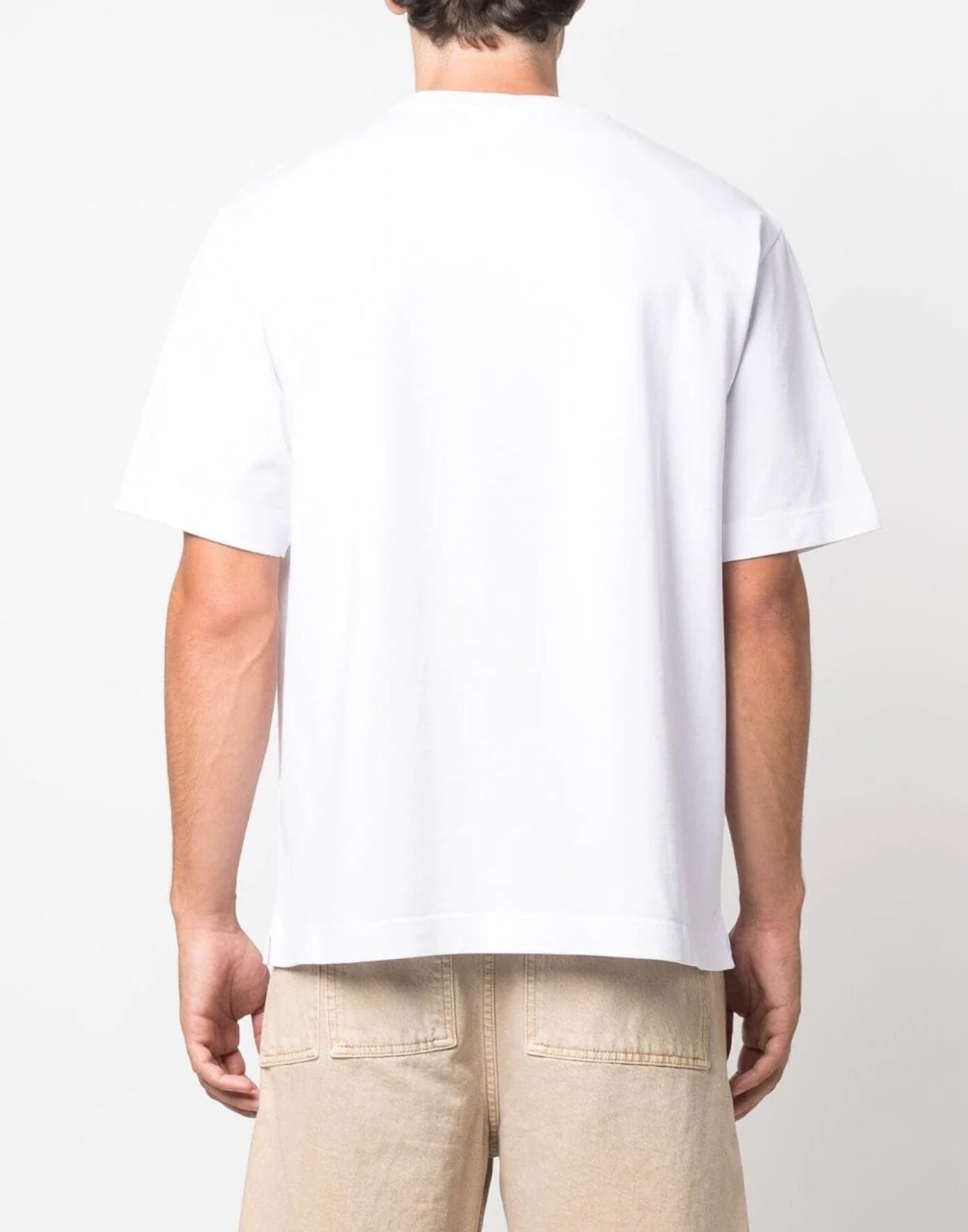 MAISON KITSUNÉ Floral Print Logo T-Shirt - Short Sleeve