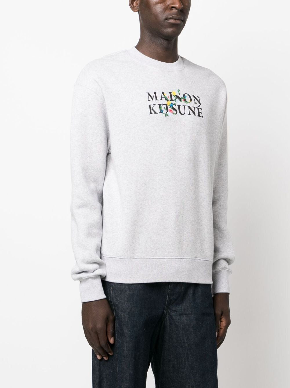 MAISON KITSUNÉ Logo Print T-Shirt Sweatshirt