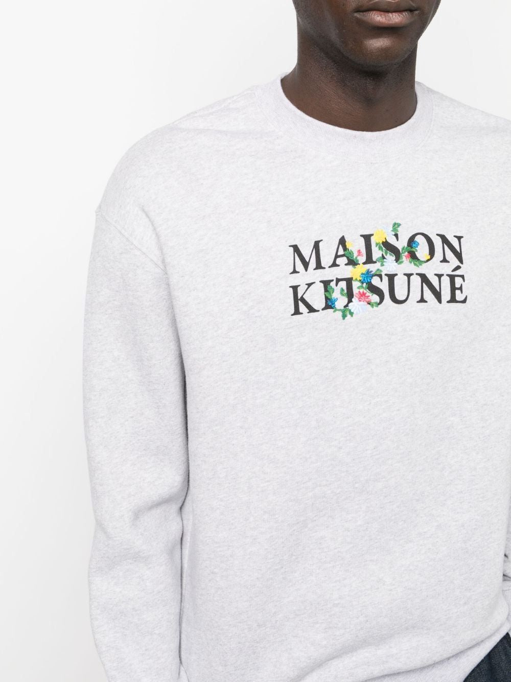 MAISON KITSUNÉ Logo Print T-Shirt Sweatshirt
