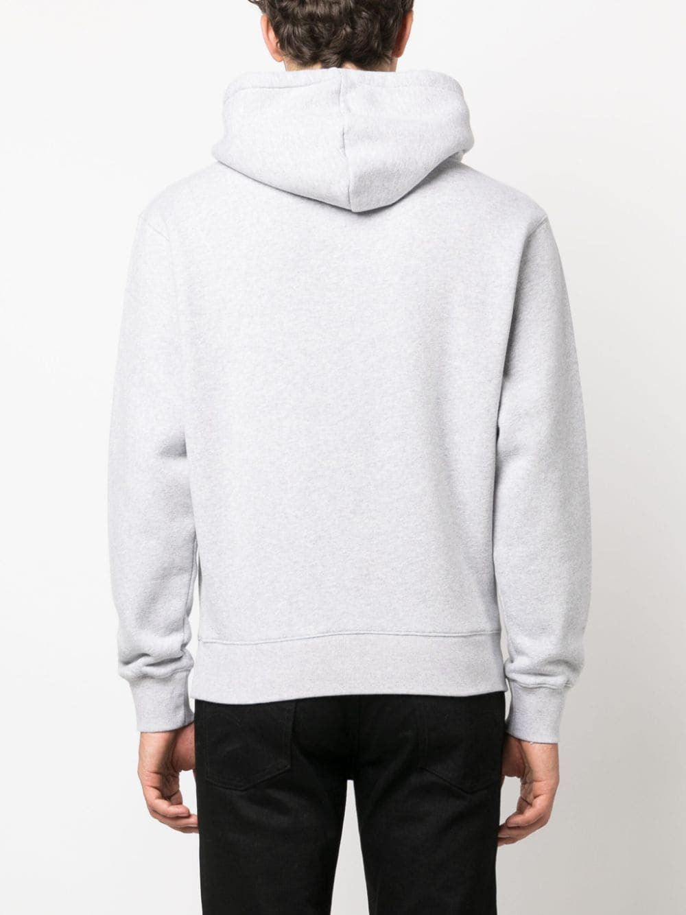 MAISON KITSUNÉ Men's Comfort Hoodie with Floral Design