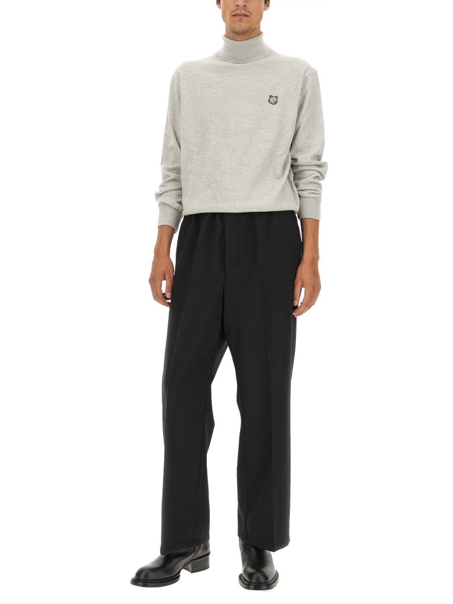 MAISON KITSUNÉ Regular Fit Fox Patch T-Shirt - Size L