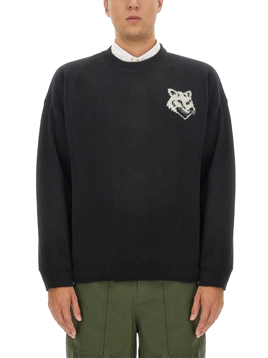 MAISON KITSUNÉ Fox Head T-Shirt - Size L