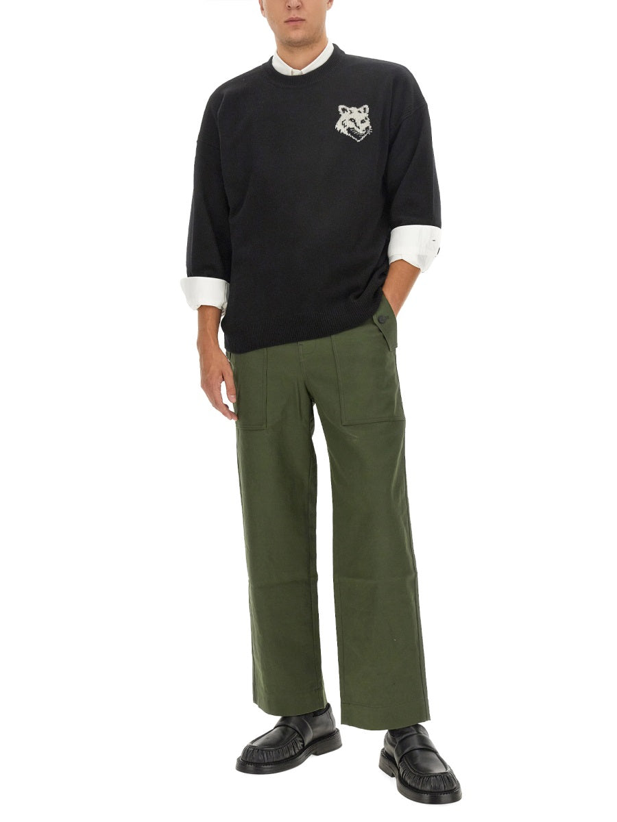 MAISON KITSUNÉ Fox Head T-Shirt - Size L