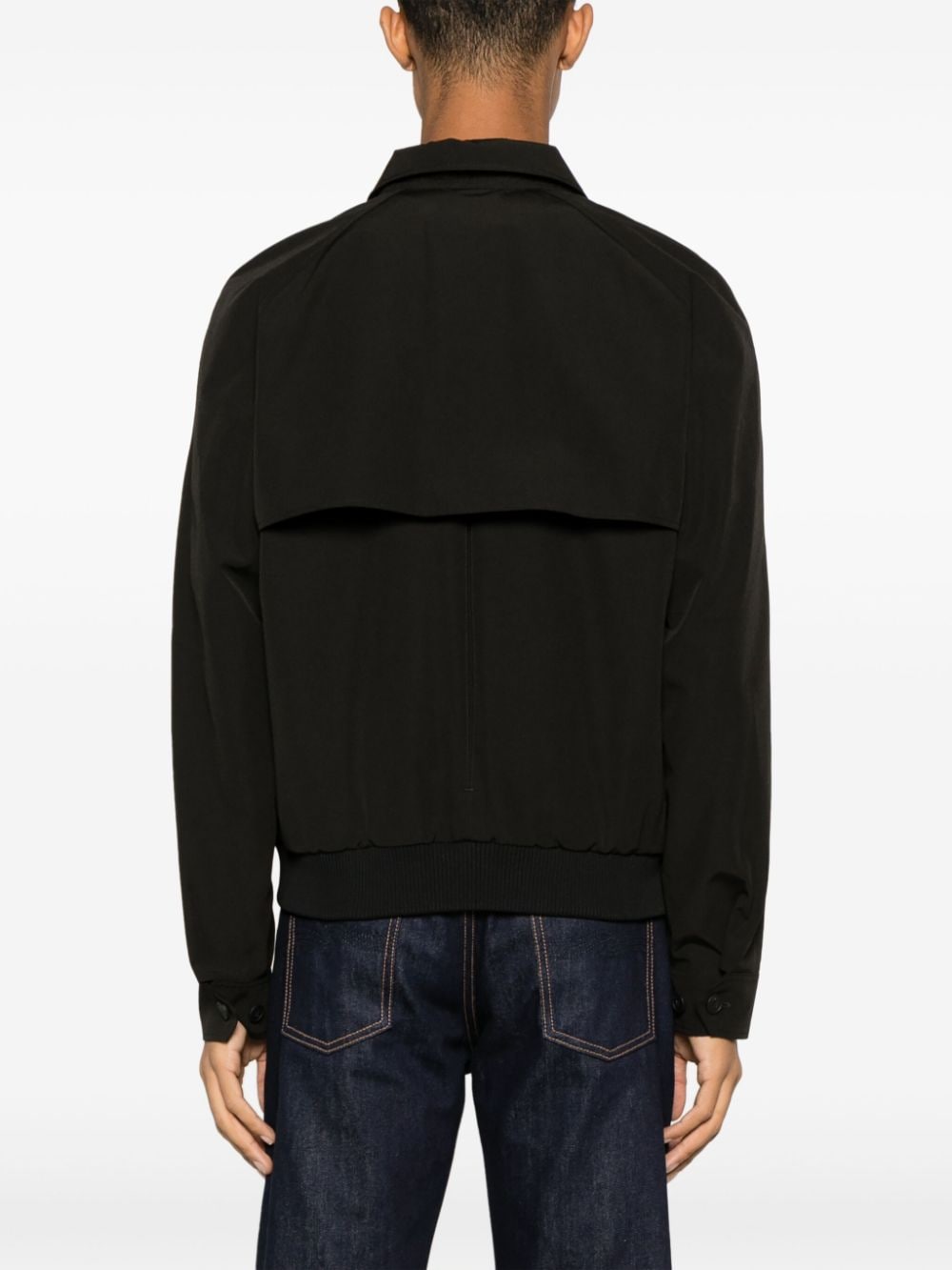 MAISON KITSUNÉ Fox Appliqué Cotton Bomber Jacket