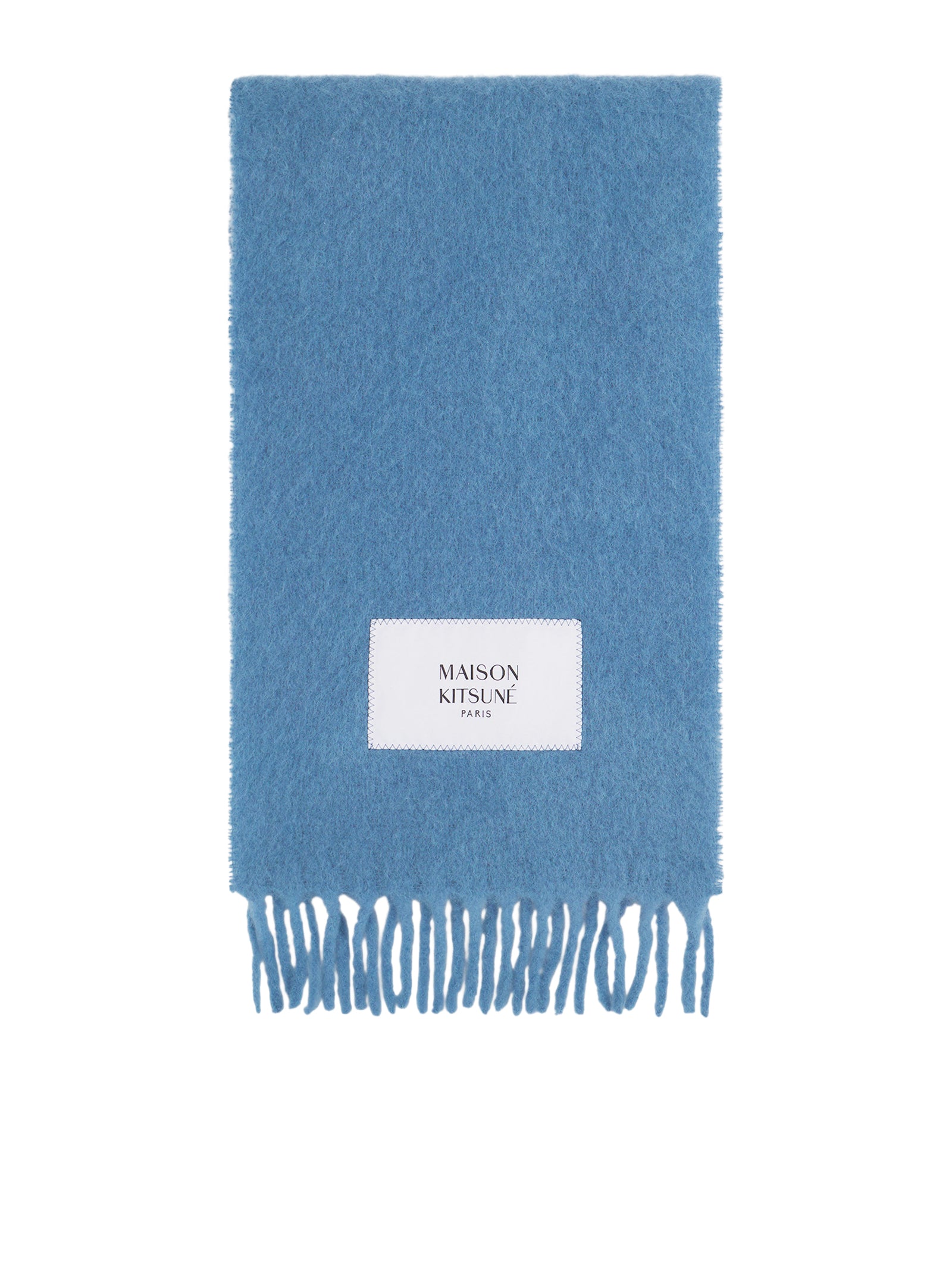 MAISON KITSUNÉ Wool Scarf for Men - Cozy, Stylish Accessory
