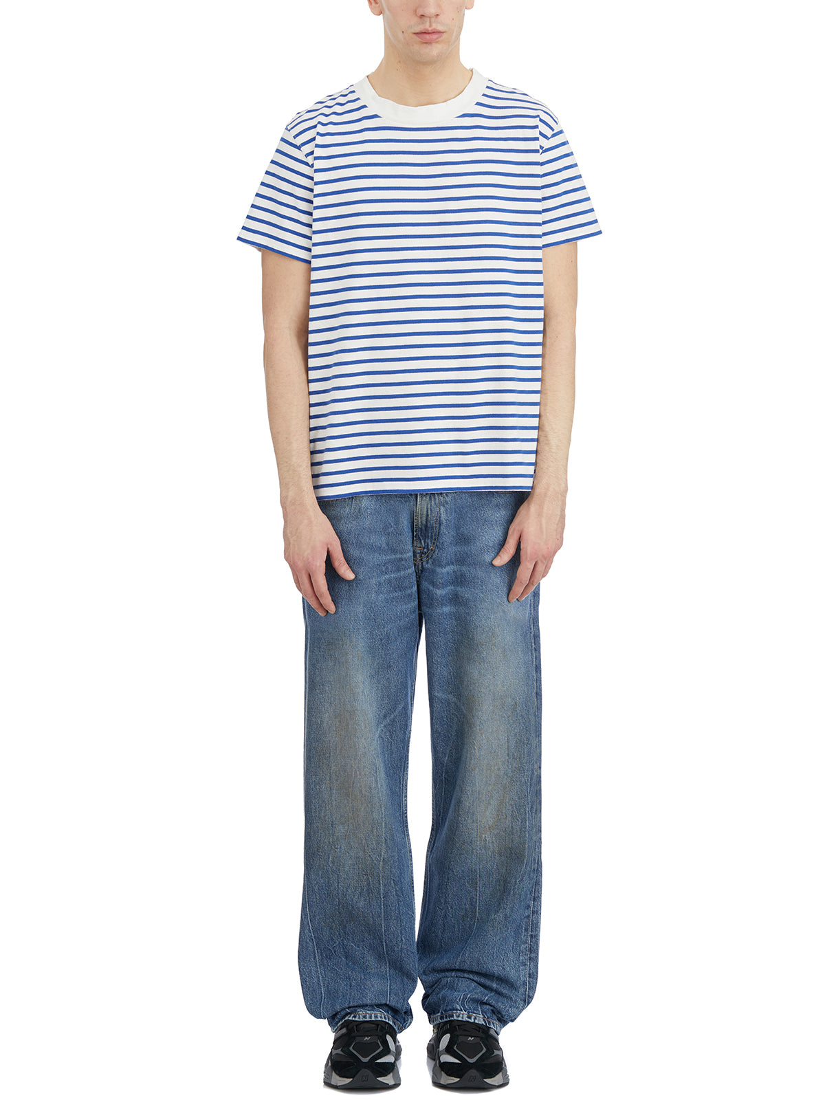 OUR LEGACY Relaxed Fit Striped T-Shirt