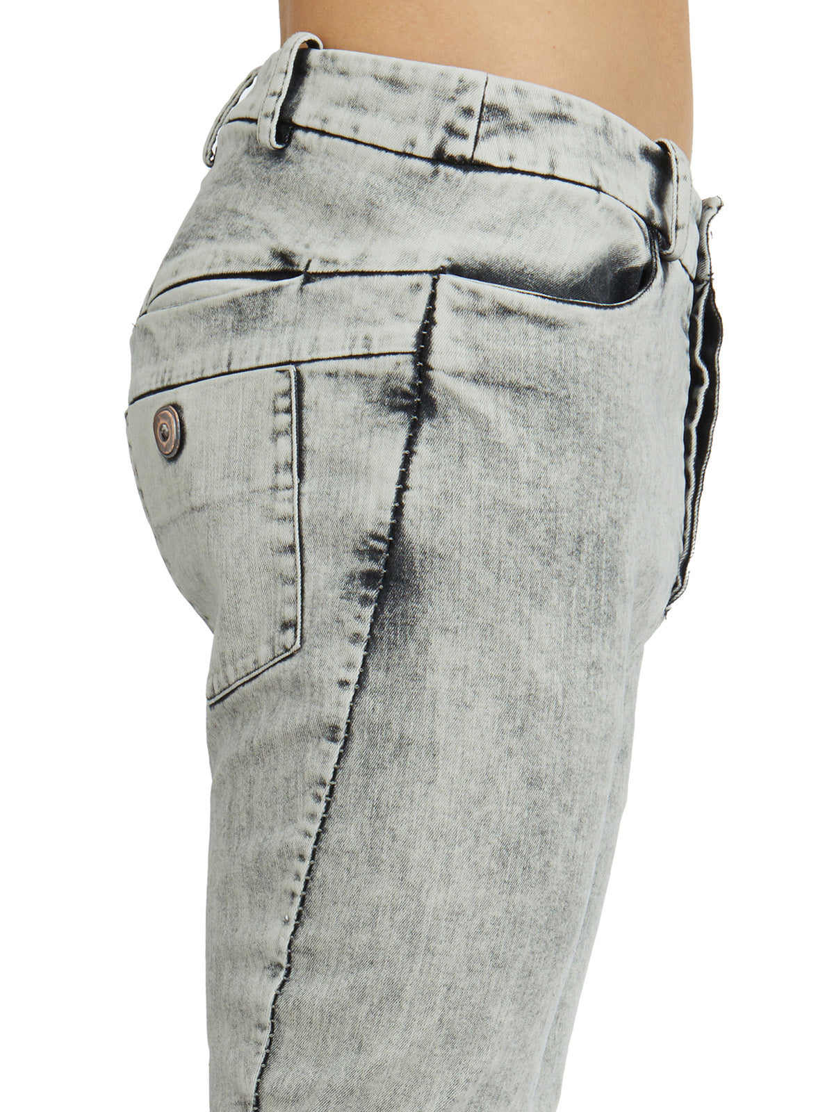 MASNADA Slim Fit Denim Trousers - Size 48