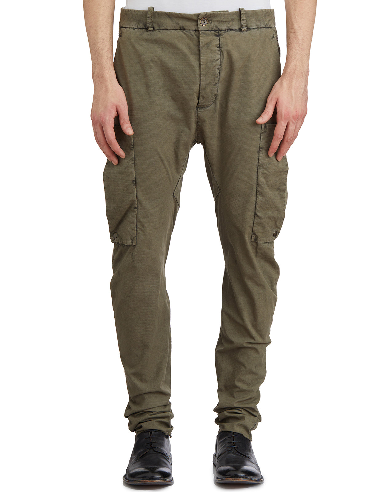 MASNADA Men's Cotton Pants with Pockets - Size 48