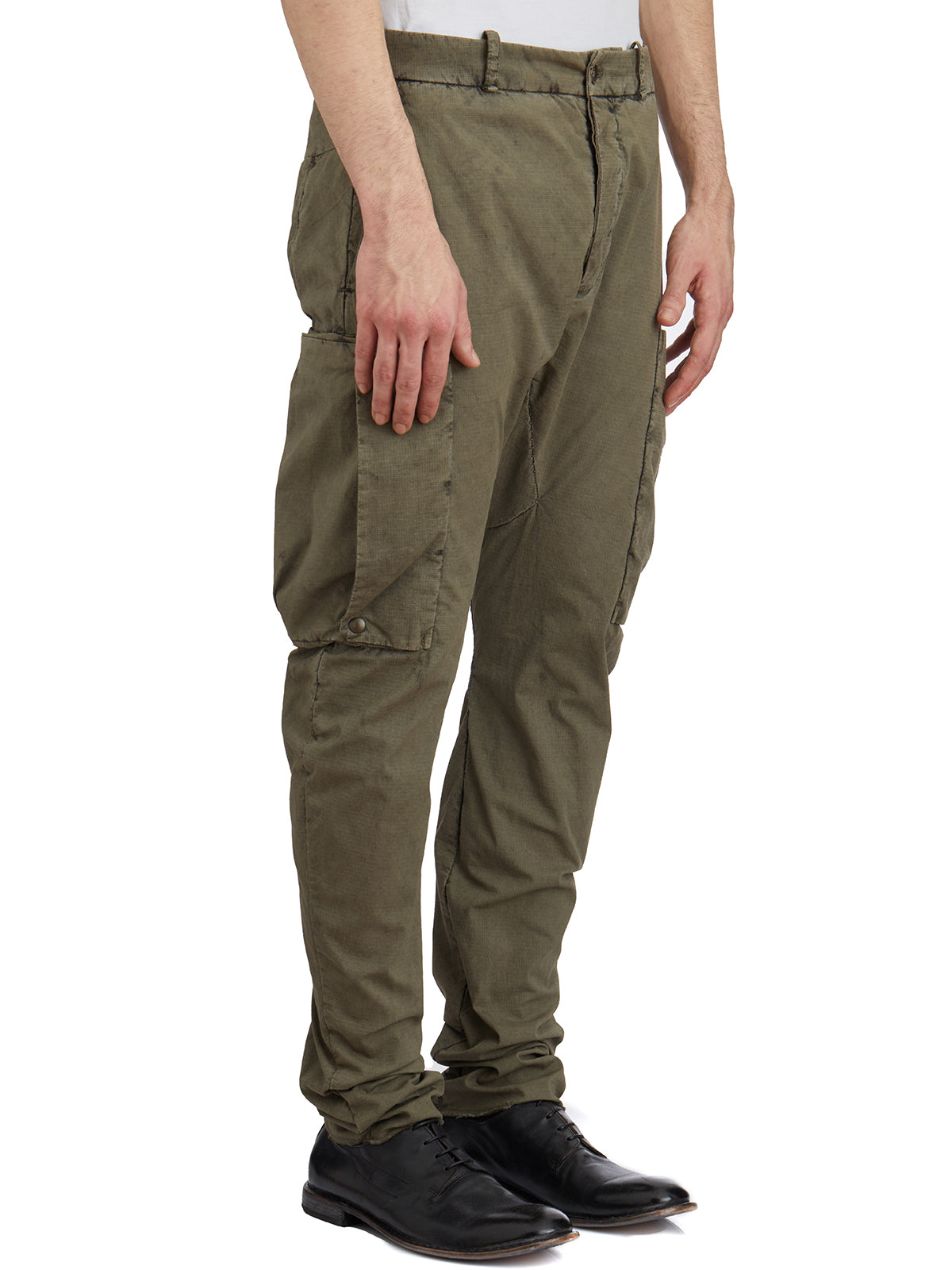 MASNADA Men's Cotton Pants with Pockets - Size 48