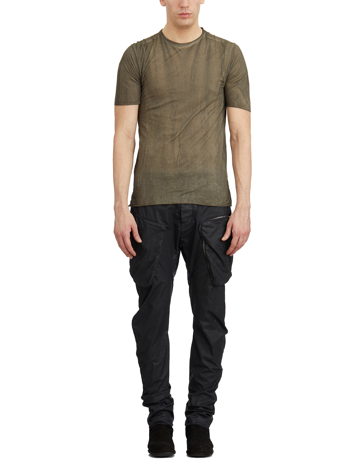 MASNADA Tiger Effect Crew Neck T-Shirt - Size M