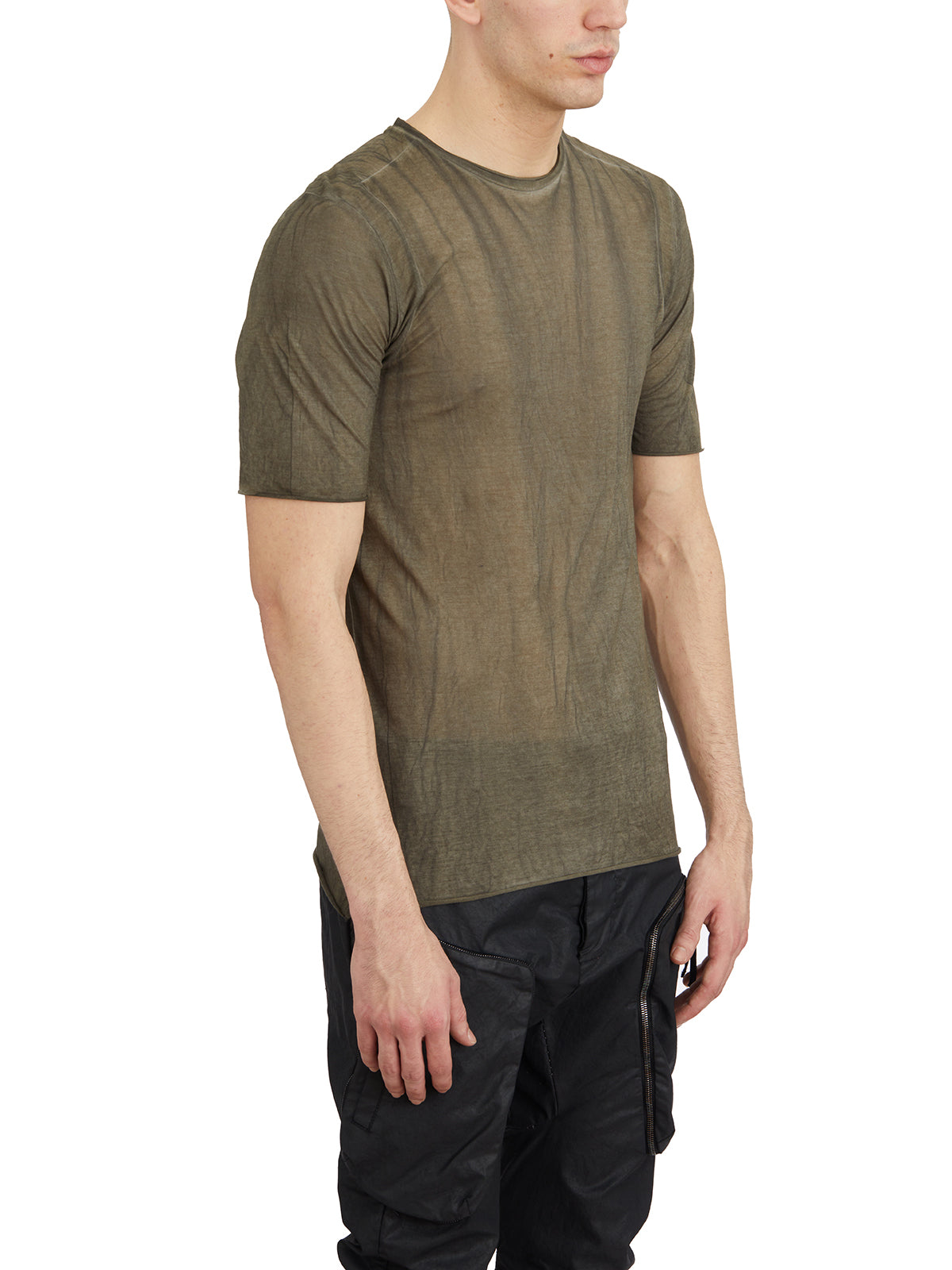 MASNADA Tiger Effect Crew Neck T-Shirt - Size M