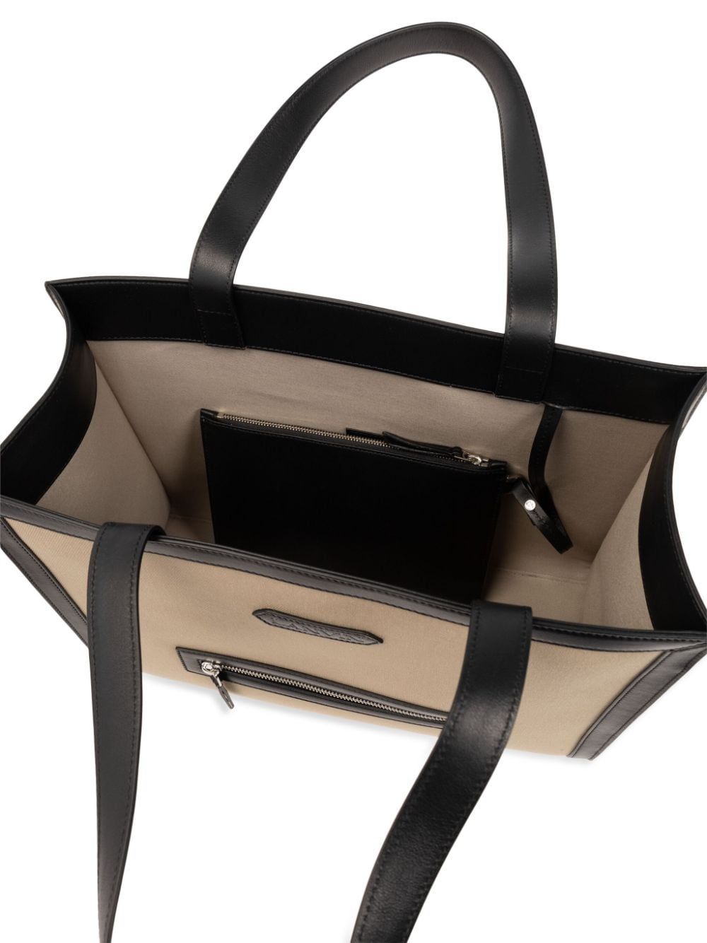 LANVIN Horizontal Frame Shopper Handbag