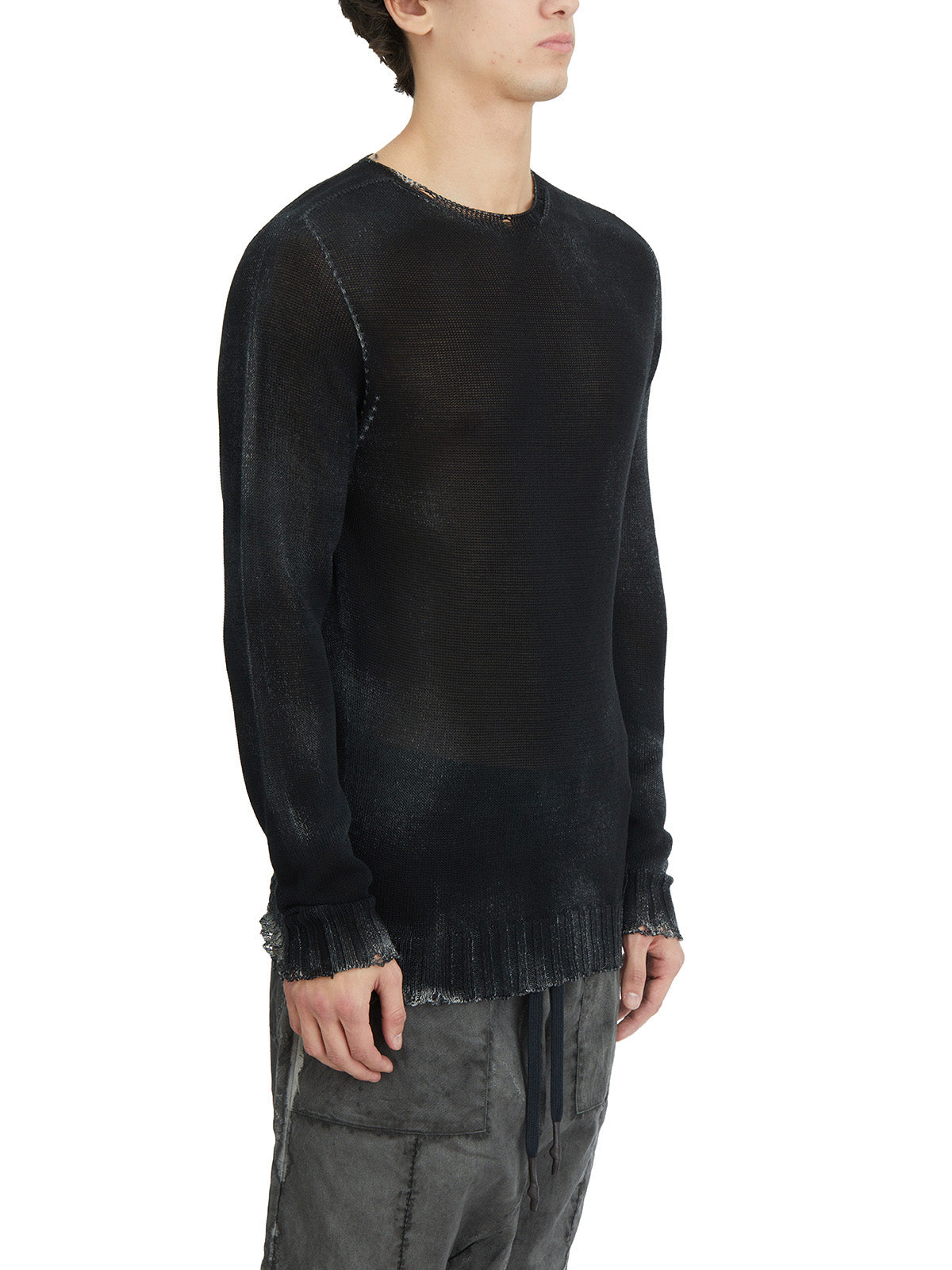 MD75 Crew Neck Cotton Sweater - Size M