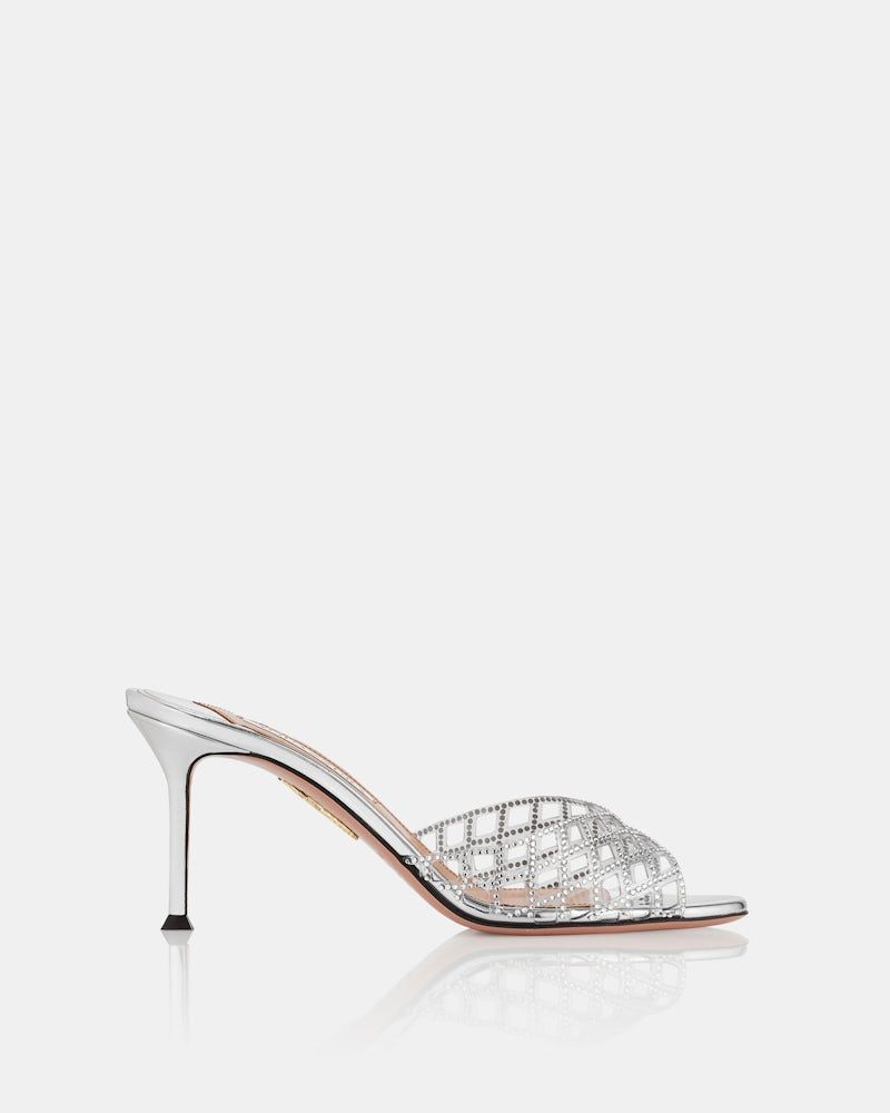 AQUAZZURA LUMIERE Flat 75 Mini Sandals for Women