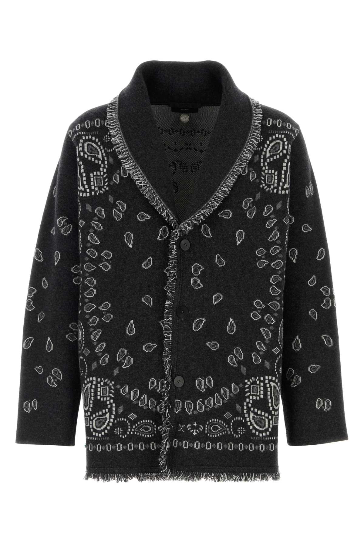 ALANUI Embroidered Cashmere Bandana Cardigan