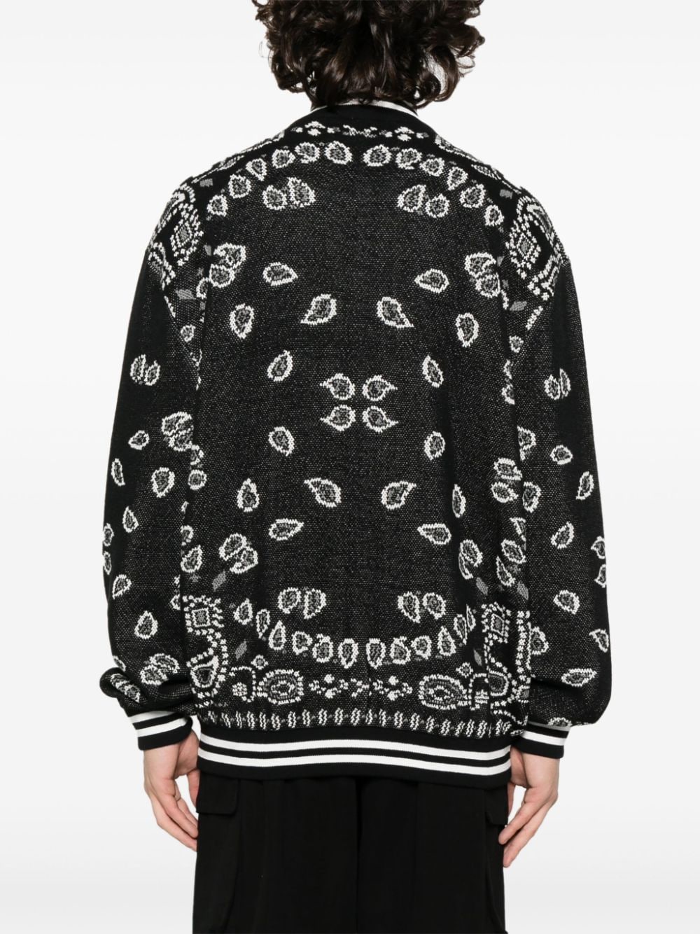 ALANUI Bandana Print Cotton Bomber Jacket