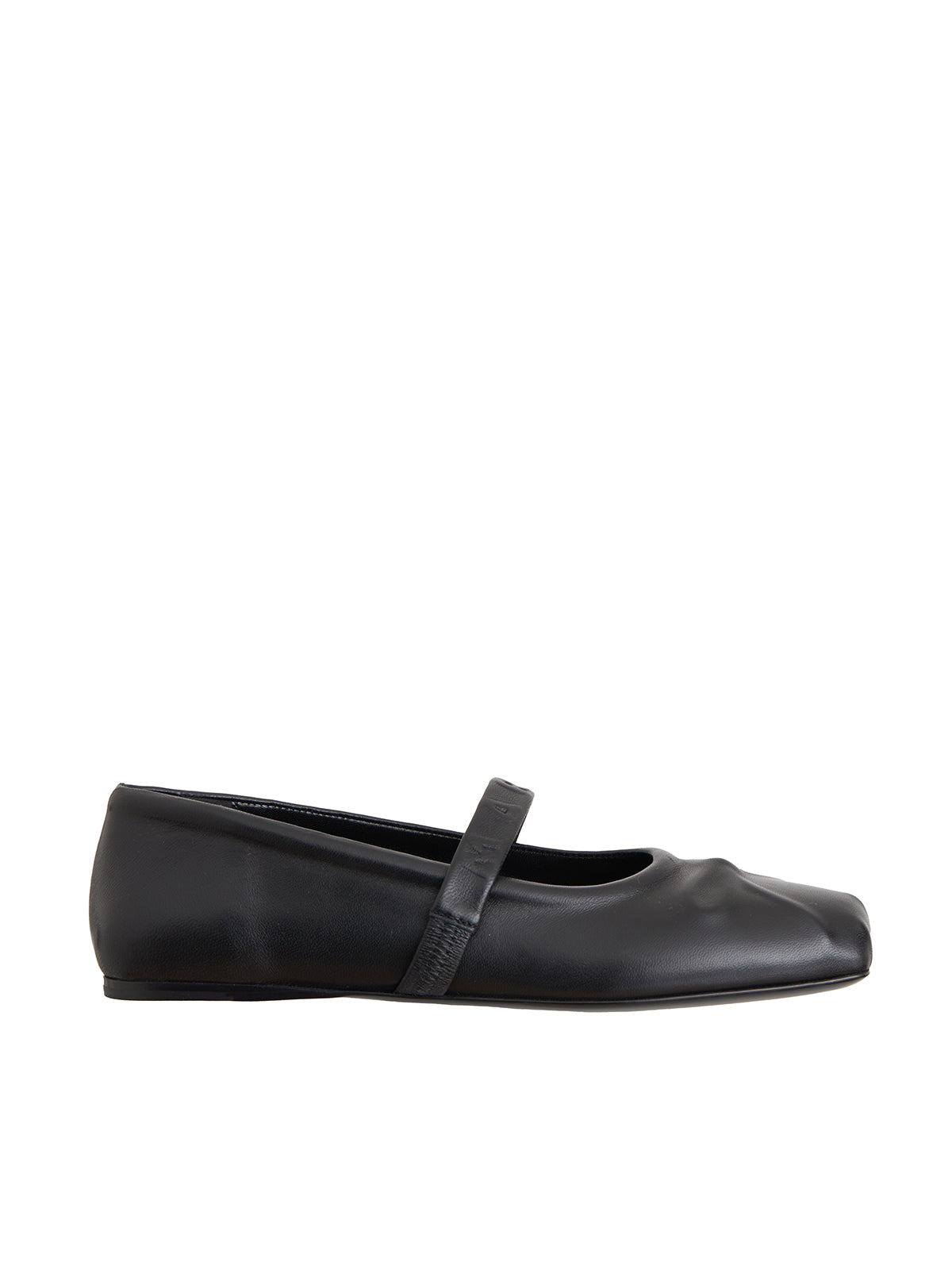MARNI Classic Leather Mary Jane Ballerina Flats