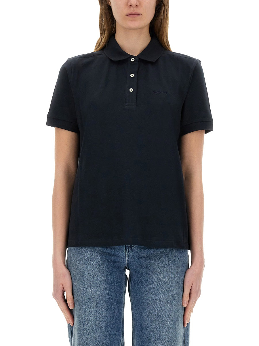 BARBOUR Classic Fit Polo Shirt - Size 10 UK
