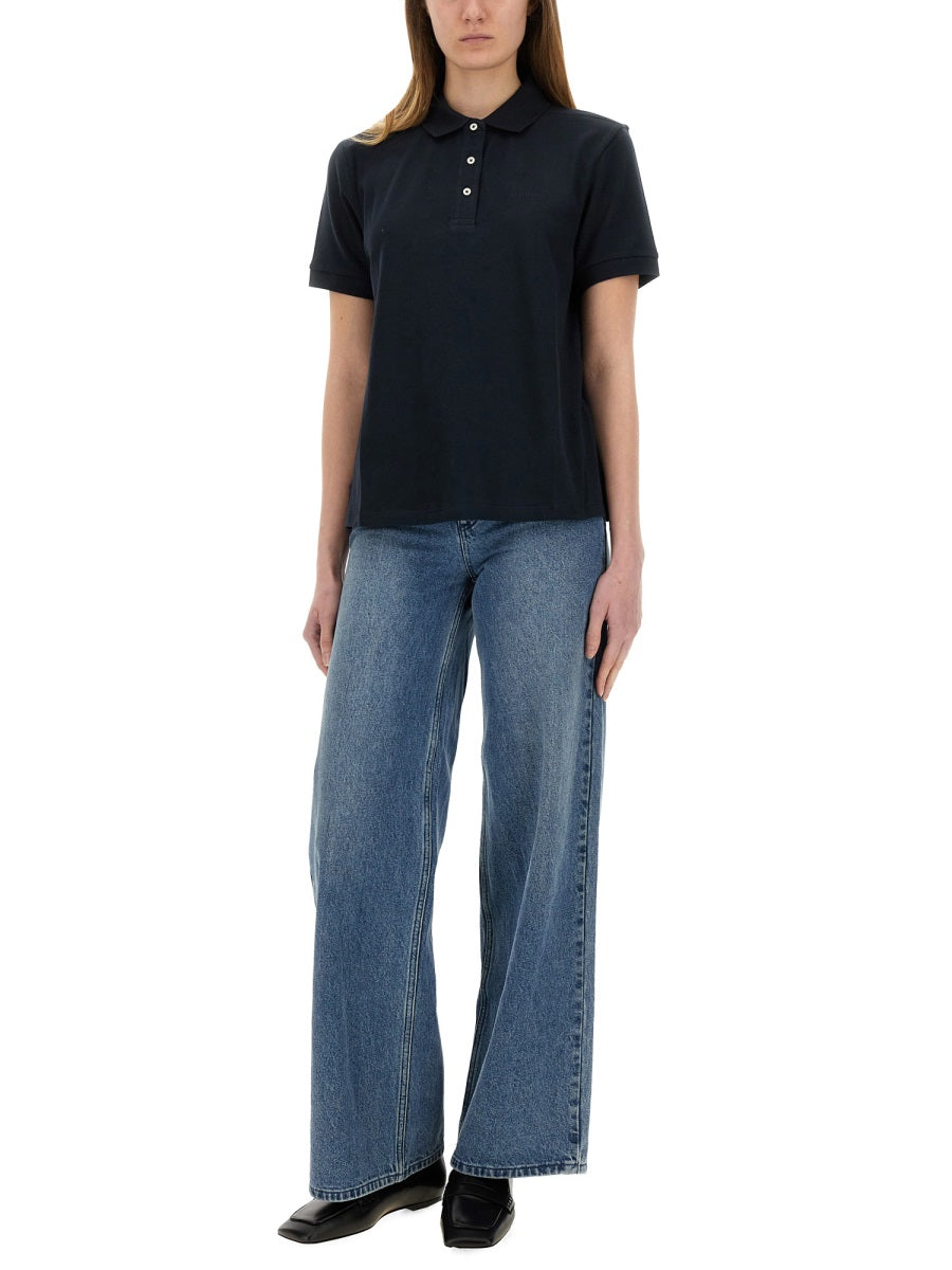 BARBOUR Classic Fit Polo Shirt - Size 10 UK