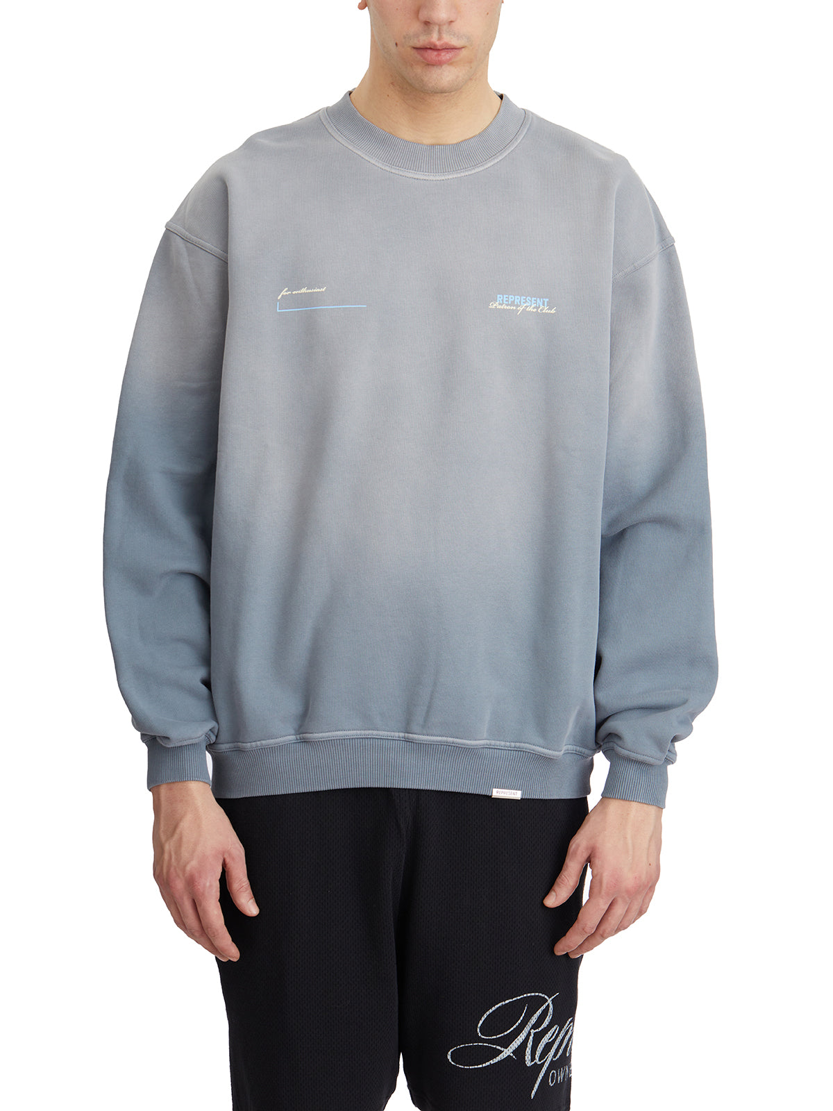 REPRESENT Men's Round Neck Sweatshirt - Patron of the Club (Medium)