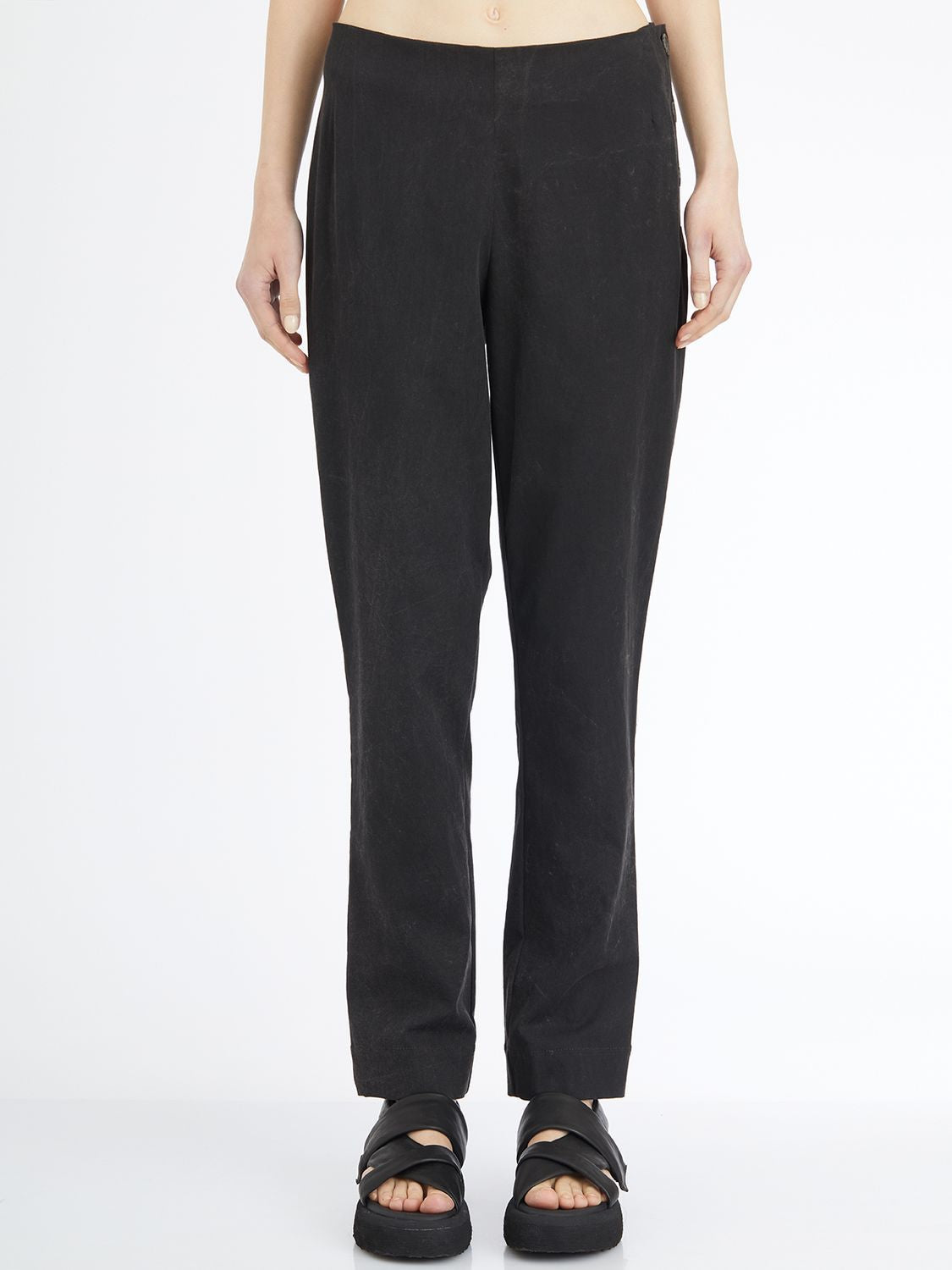 STUDIO B3 Essential Straight Leg Trousers - Size S-M