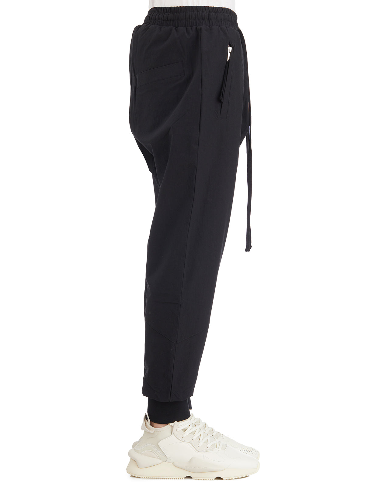 THOM KROM Men's Low-Crotch Nylon Jogger Pants