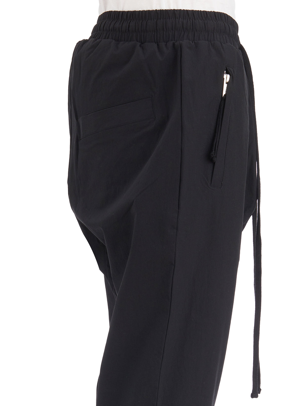 THOM KROM Men's Low-Crotch Nylon Jogger Pants