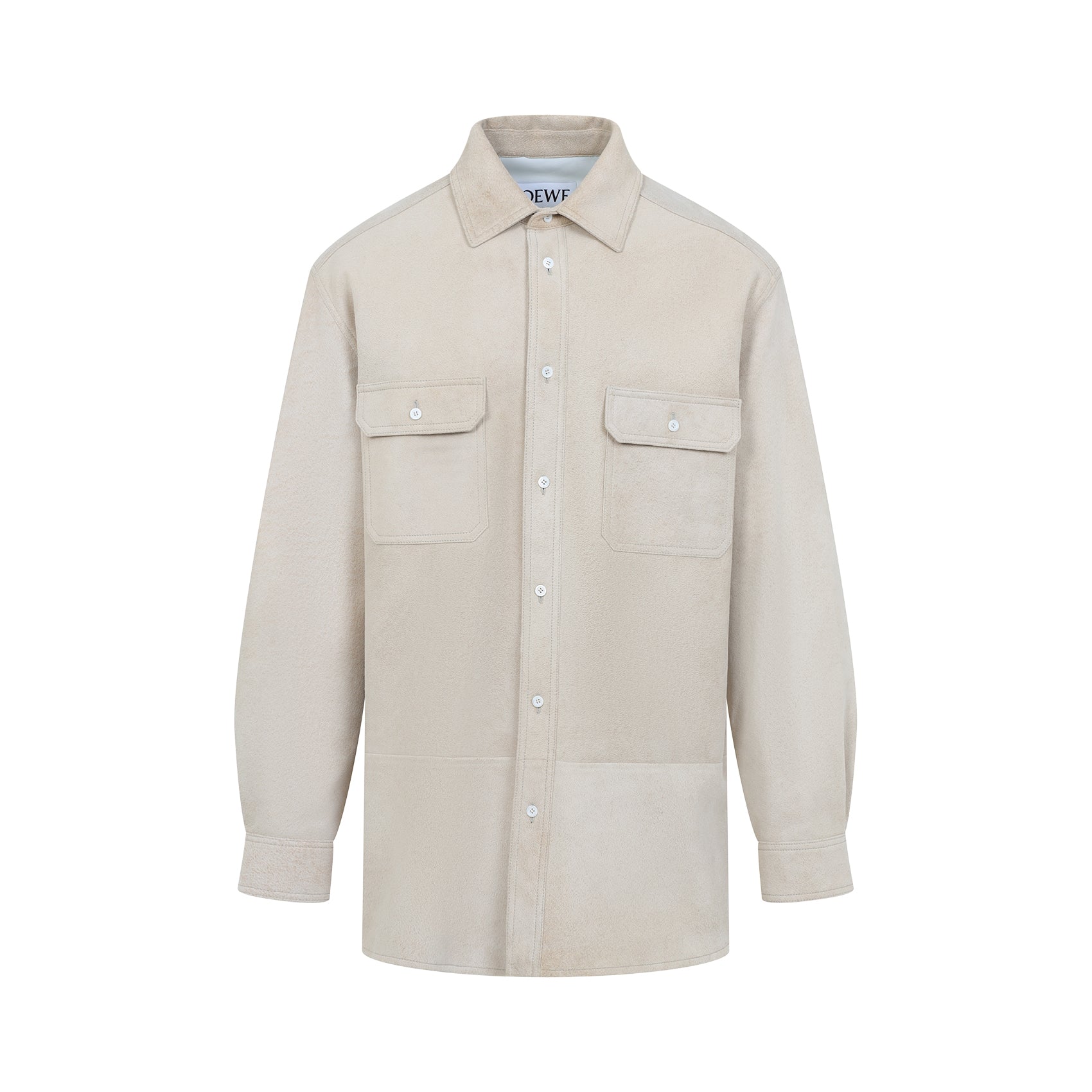 LOEWE Sophisticated Lamb Leather Shirt for Men