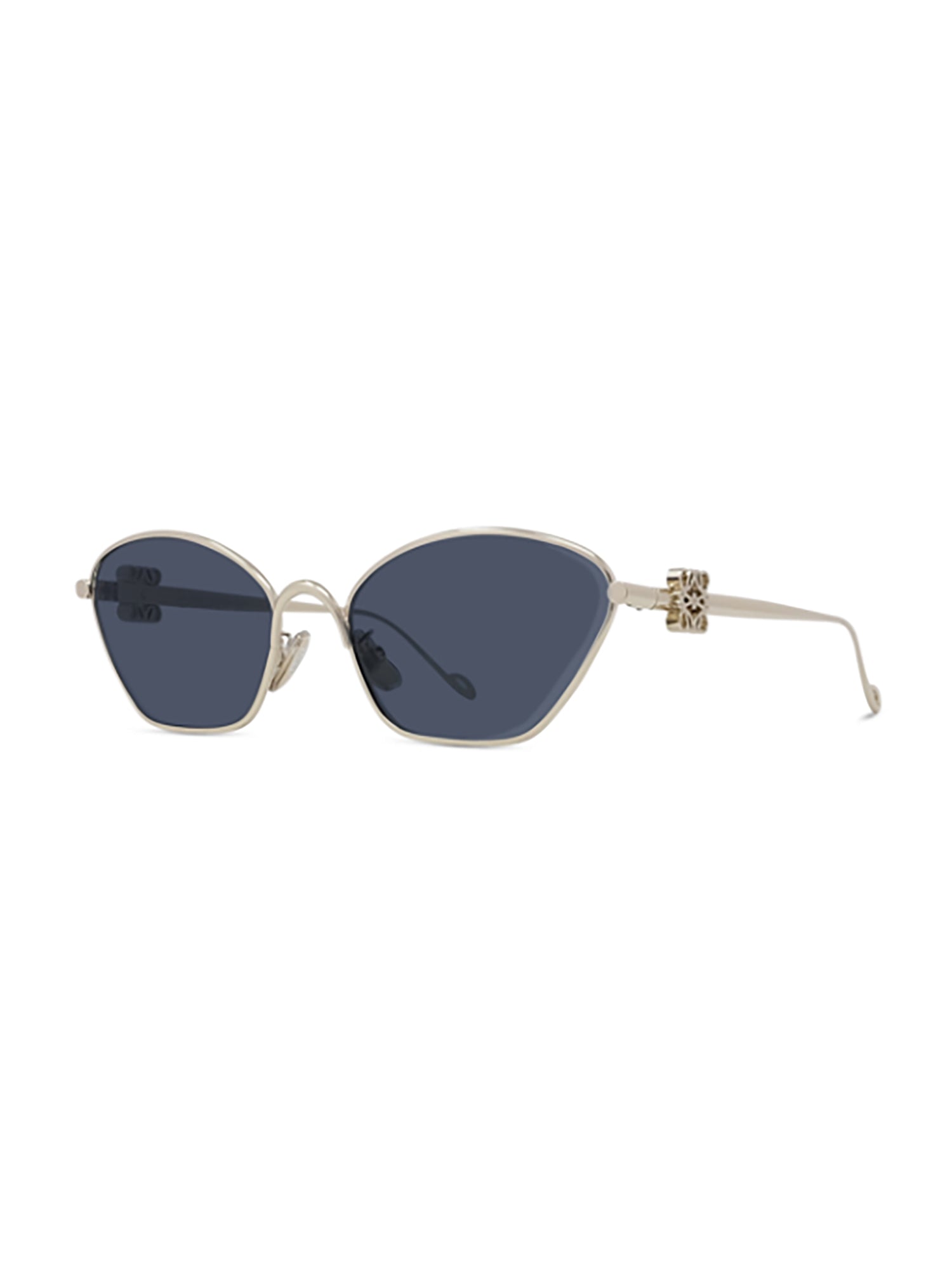 LOEWE Stylish Metallic Sunglasses with International Fit - 140mm Temple Size