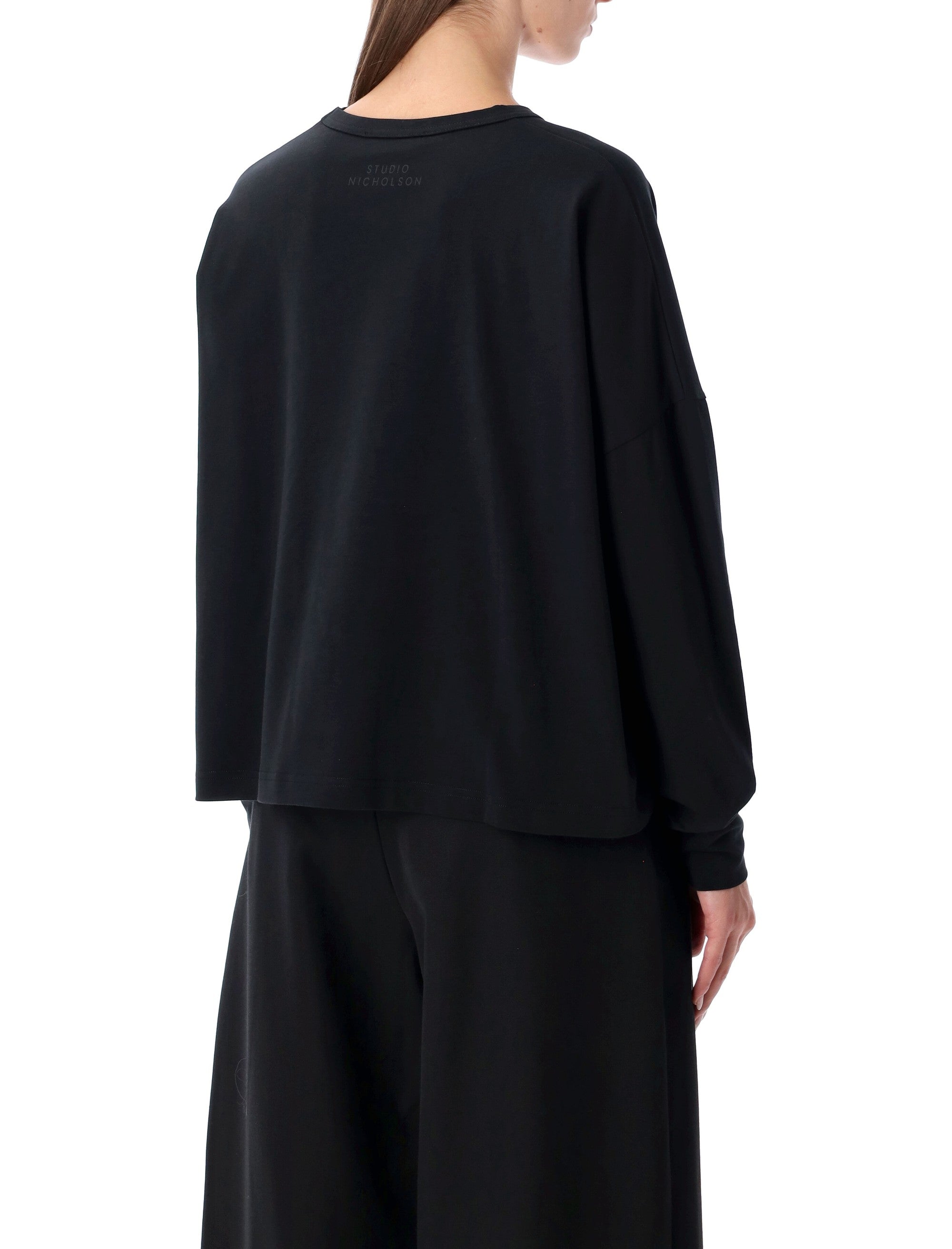 STUDIO NICHOLSON Effortlessly Minimal Long Sleeve T-Shirt