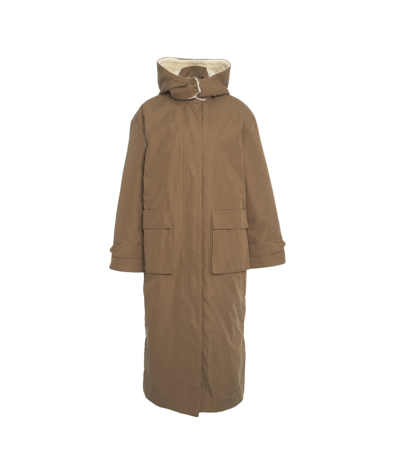 LOVESHILD 1979 Oversized Maxi Parka Jacket with Removable Hood