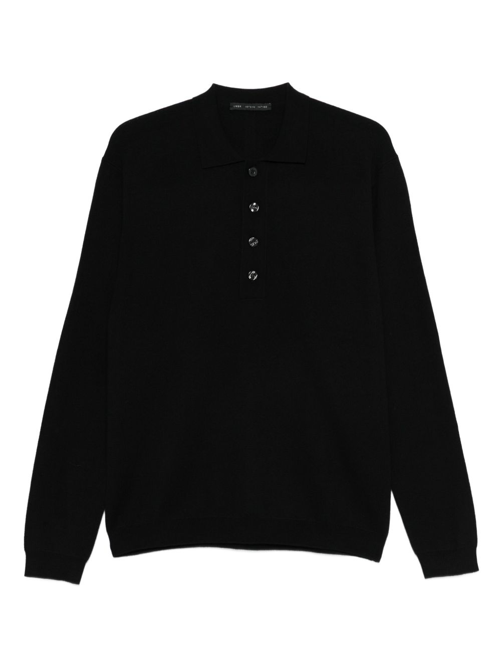 LOW BRAND Sophisticated Long-Sleeved Polo Sweater for Men